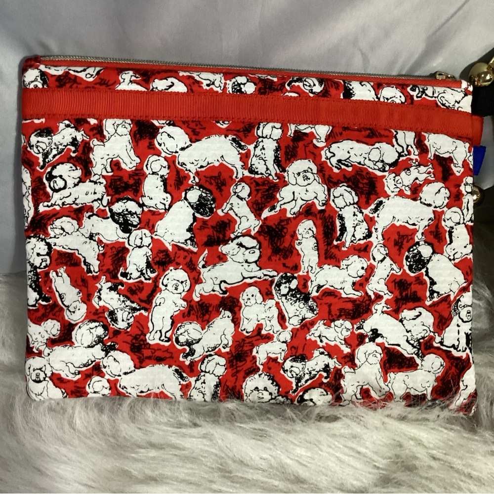 SOLD…….NWOT Nieman Marcus/ Target/ Carolina Herrera 3pc Quilted Travel Bags - Picture 6 of 15